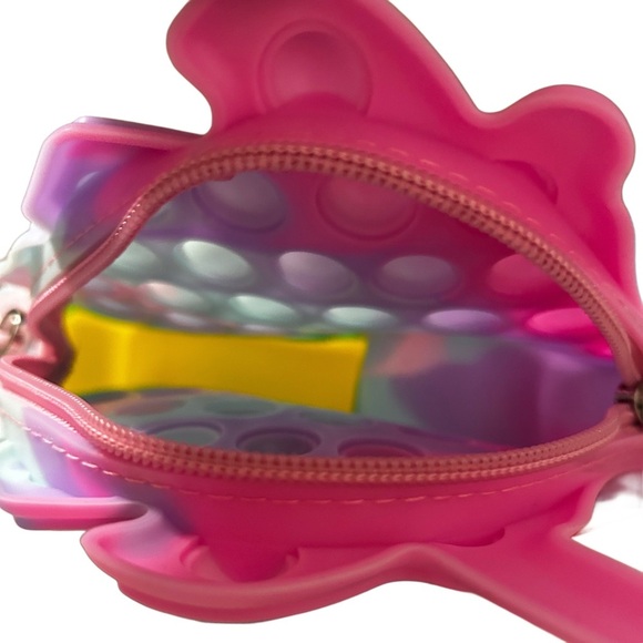 Cat & Jack Rainbow Unicorn Pop It Bag - Picture 3 of 5